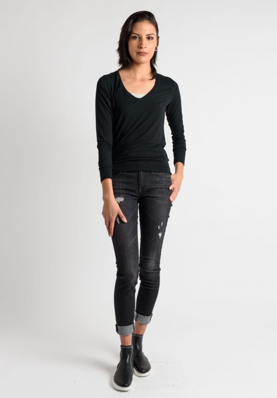 Strom Tio Skinny Jean in Black | Santa Fe Dry Goods . Workshop . Wild Life