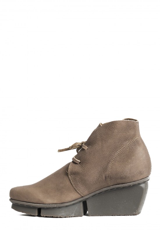 Trippen Facile Lace Up Ankle Boot in Granit