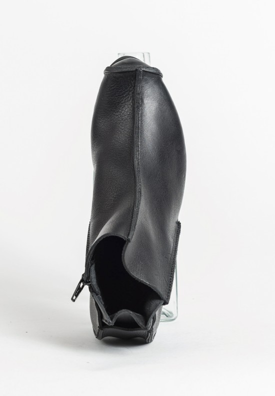 Trippen Cubic Wedge Shoe in Black