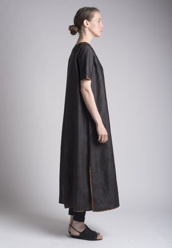  	Sophie Hong Silk Dress in Black