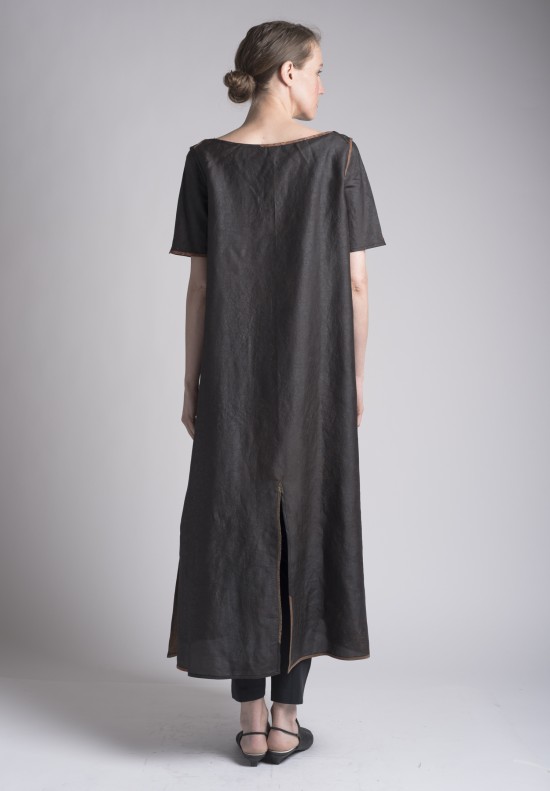  	Sophie Hong Silk Dress in Black