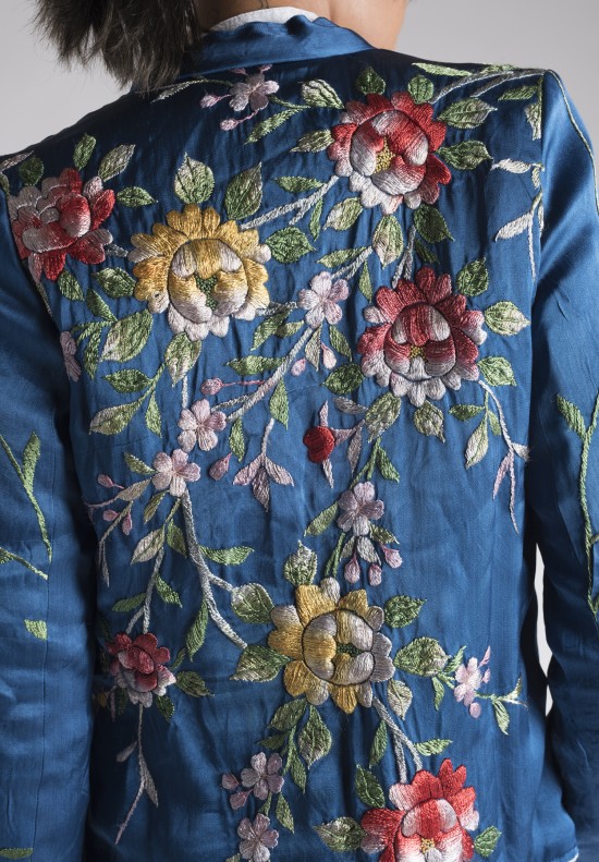 By Walid Dragon Kimono New Classic Jacket in Indigo