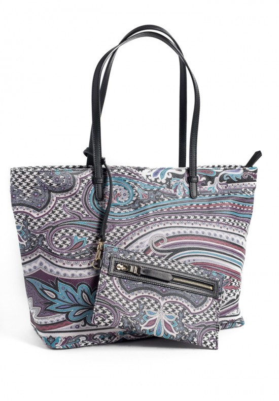 Etro Swirl Detailed Tote Bag in Technicolor | Santa Fe Dry Goods ...