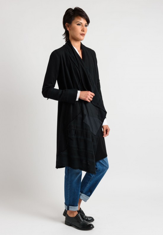 Greg Lauren Vintage Cashmere Nomad Jacket in Black | Santa Fe Dry Goods ...
