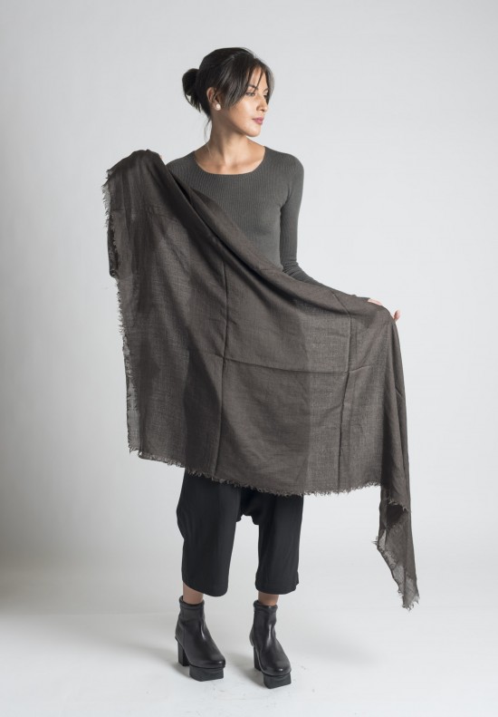 Rick owens best sale cashmere scarf