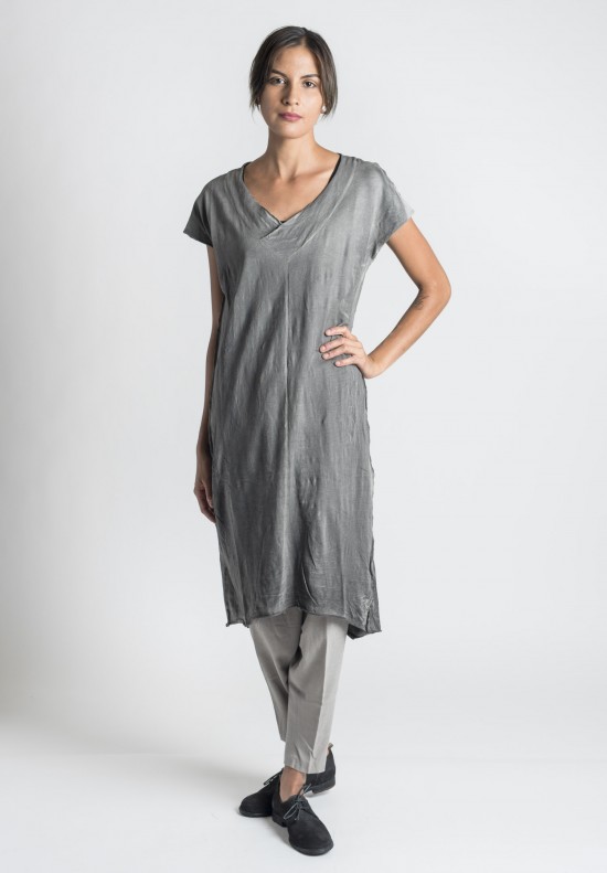 Inaisce Sylph Carbon Wash Tunic Dress in Carbon | Santa Fe Dry Goods ...