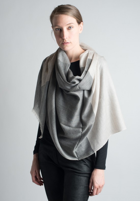 	Denis Colomb Handwoven Cashmere Scarf