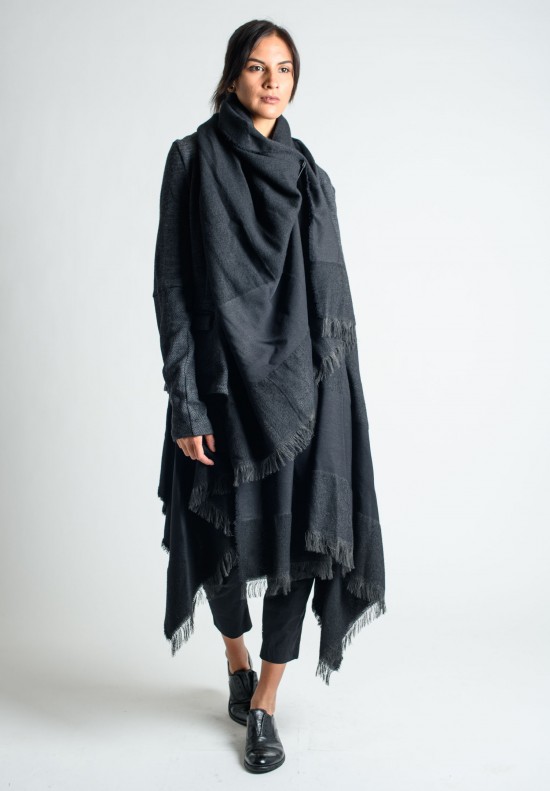 Rundholz Long Asymmetrical Wool Jacket in Averna | Santa Fe Dry Goods ...