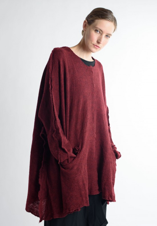 Rundholz Dip Textured Tunic in Barolo | Santa Fe Dry Goods . Workshop ...