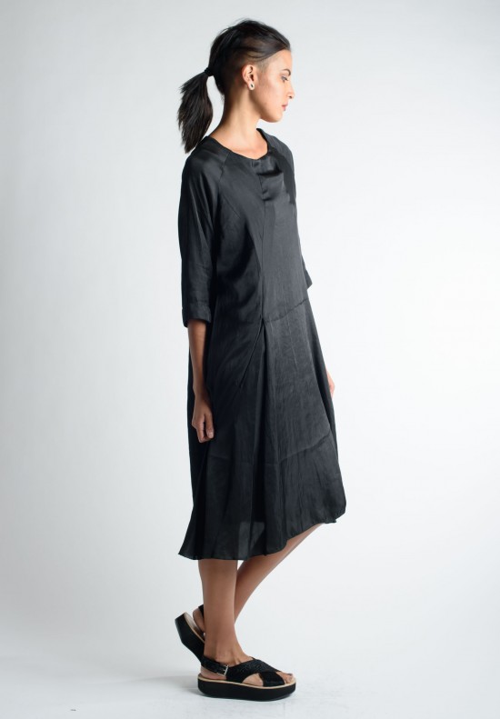 Elm by Matthildur Silk Dress in Black | Santa Fe Dry Goods . Workshop ...