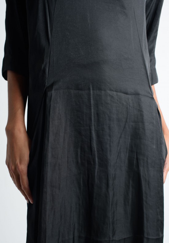 Elm by Matthildur Silk Dress in Black | Santa Fe Dry Goods . Workshop ...