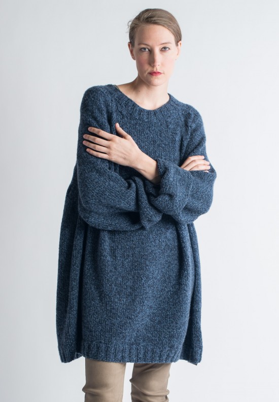 Hania by Anya Cole Cashmere Linda Sweater in Midnight | Santa Fe Dry ...