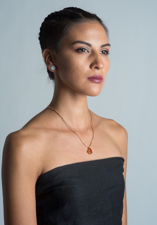 Greig Porter Mexican Fire Opal Necklace	