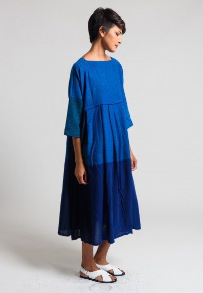 Daniela Gregis Oversized Cashmere Dress in Blue | Santa Fe Dry Goods ...