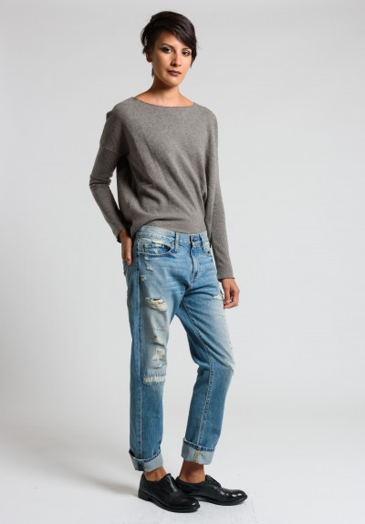 Artisan De Luxe Vic-X Jeans with Distressed Details in Light Faded Blue ...