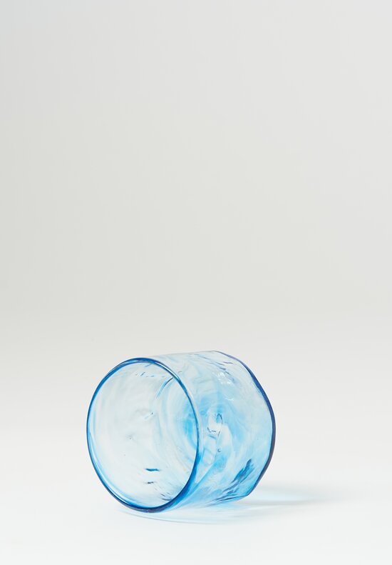 Studio Xaquixe Small Handblown Glasses in Turquoise	