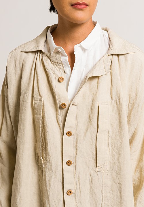 Kaval Smock Coat in Natural Santa Fe Dry Goods . . Wild Life