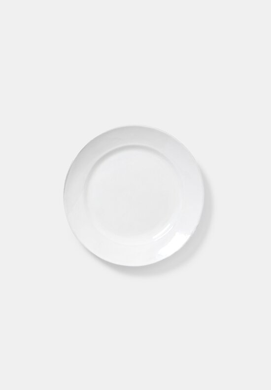 Astier de Villatte Sobre Dinner Plate in White	