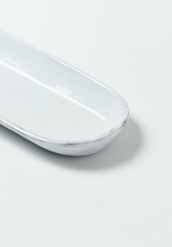Astier de Villatte Rien Olive Platter in White