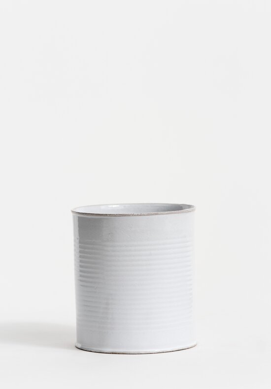 Astier de Villatte Conserve Medium Vase in White