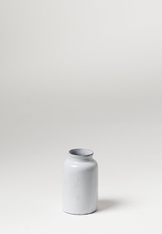 Astier de Villatte Sobre Vase in White	