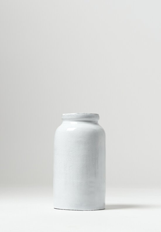Astier de Villatte Sobre Large Vase in White