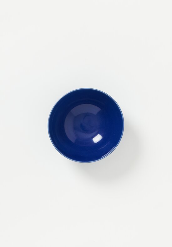 Christiane Perrochon Large Stoneware Serving Bowl in Cobalt Blue	