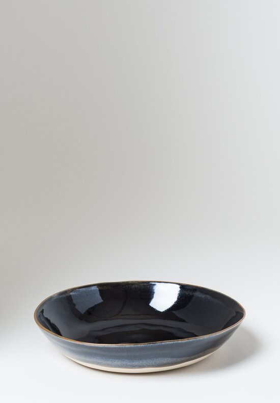 Christiane Perrochon Handmade Tenmoku Stoneware Bowl	