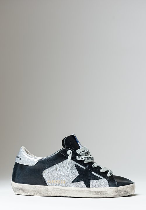 silver sequin sneakers