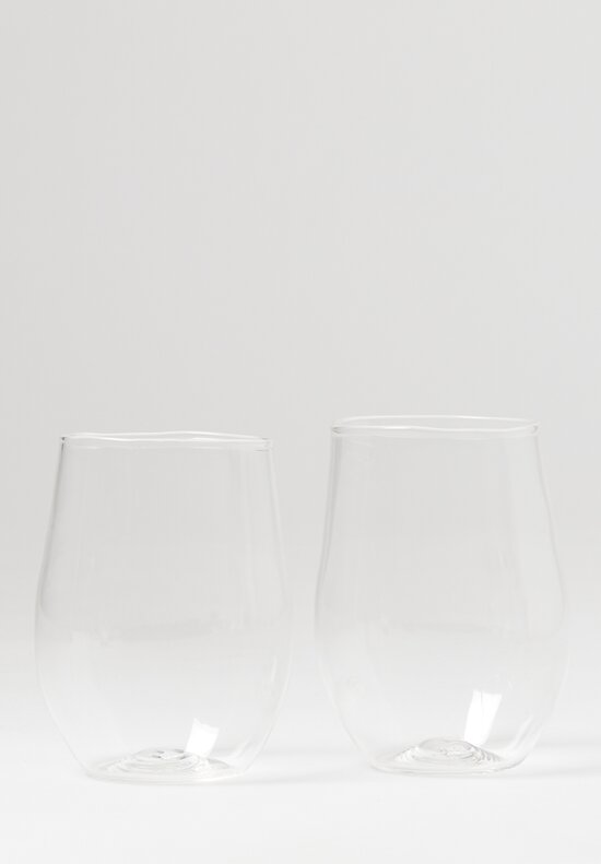 Malfatti Pair of Vino Rosso Glasses	