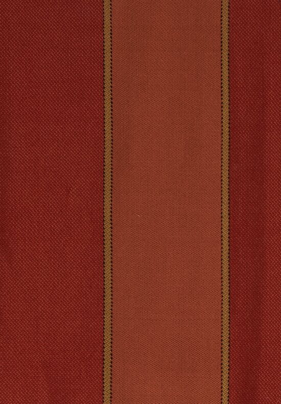 Umrao Wool 4-Ply Stripe Twisted Tassel Queen Blanket	