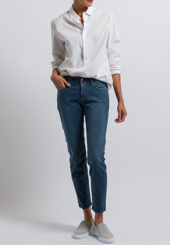 Closed Cropped Narrow Baker Jeans in Indigo 	