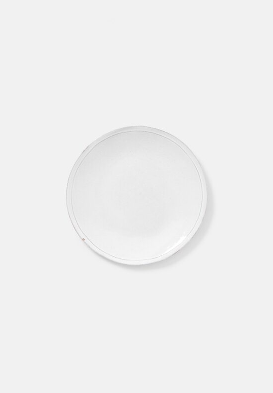 Astier de Villatte Simple Large Dinner Plate White	