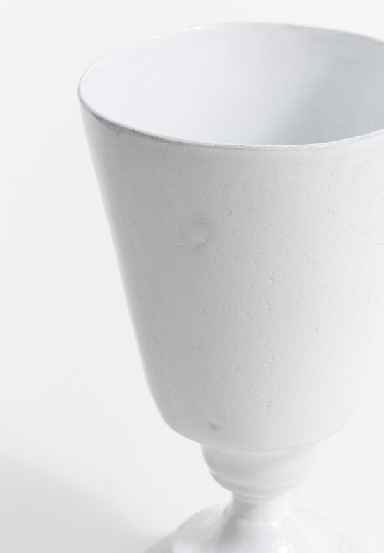 Astier de Villatte Simple Small Vase in White
