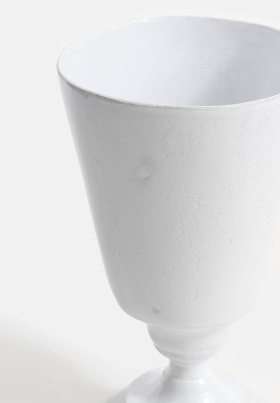 Astier de Villatte Simple Small Vase in White