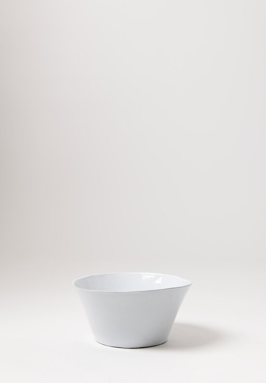 Astier de Villatte Rien Salad Bowl in White	