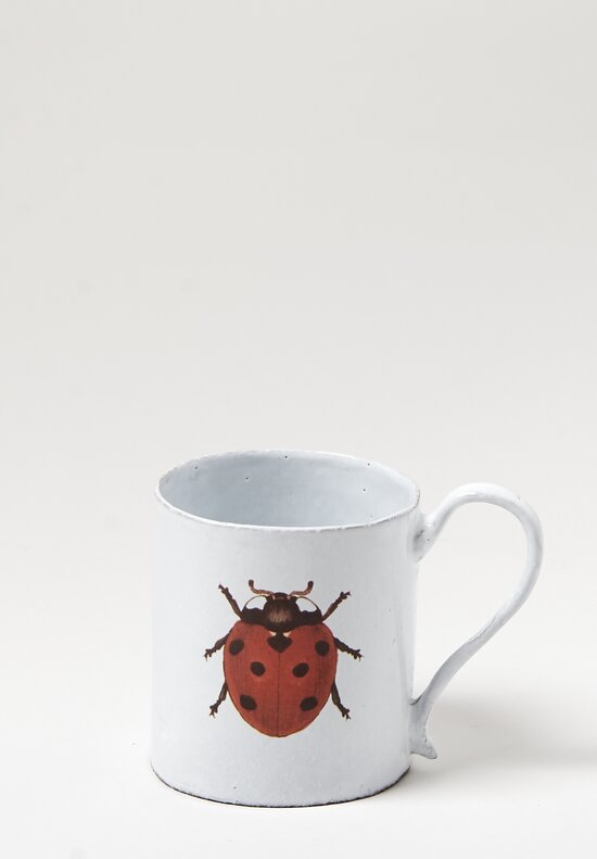 Astier de Villatte John Derian Ladybug Mug in White	