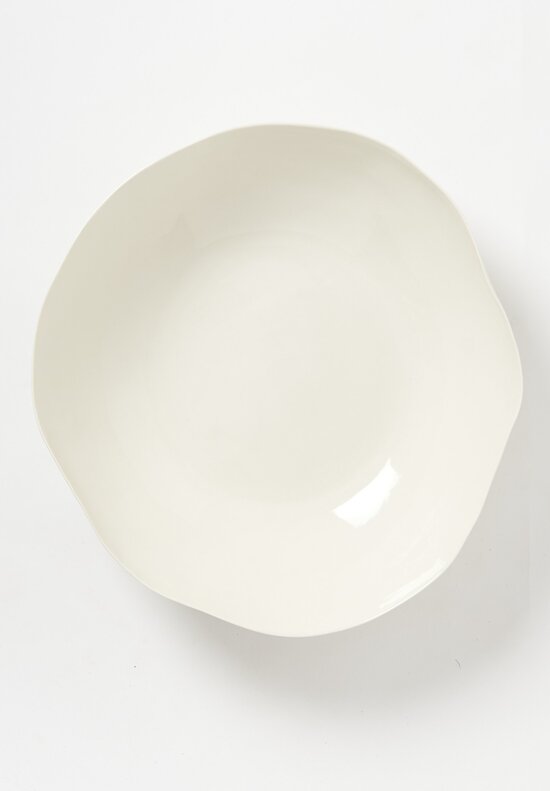 Bertozzi Large Porcelain Serving Bowl in White	