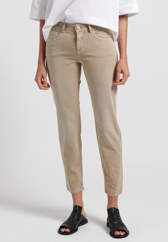 Closed Baker Cropped Narrow Jeans in Burlywood