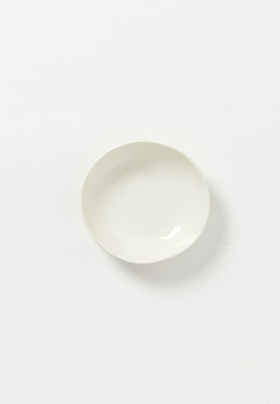 Bertozzi Handmade Porcelain Pasta Bowl in White