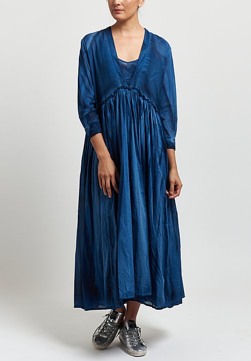 Gilda Midani Voile Princess Dress in Indigo Blue | Santa Fe Dry Goods ...