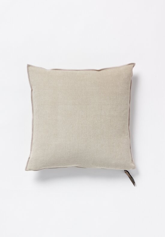 Maison de Vacances Large Canvas Hopi Pillow in Ecorce | Santa Fe Dry ...