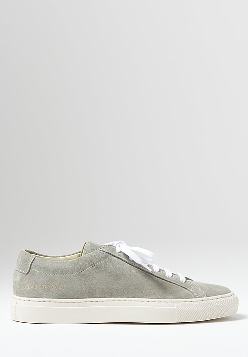 common projects achilles low grey suede