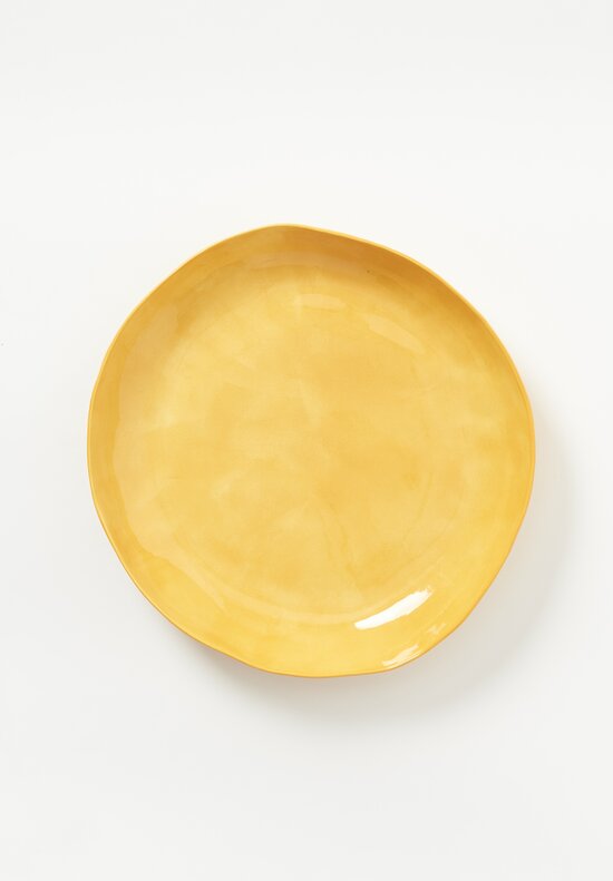 Bertozzi Solid Shallow Serving Bowl in Giallo Yellow