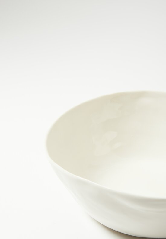 Bertozzi Solid Painted Medium Bowl in White	