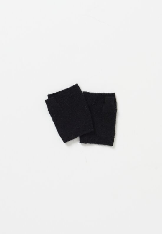 Frenckenberger Fingerless Rocker Gloves in Black	
