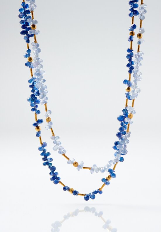 Greig Porter 18K Saphire Necklace	