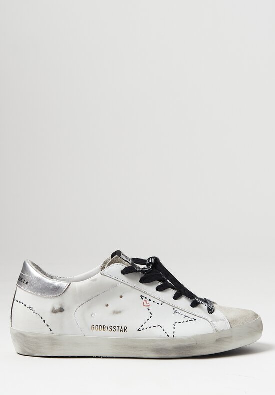 Golden Goose Hi Star Sneakers in Black/ Gold Star | Santa Fe Dry Goods ...