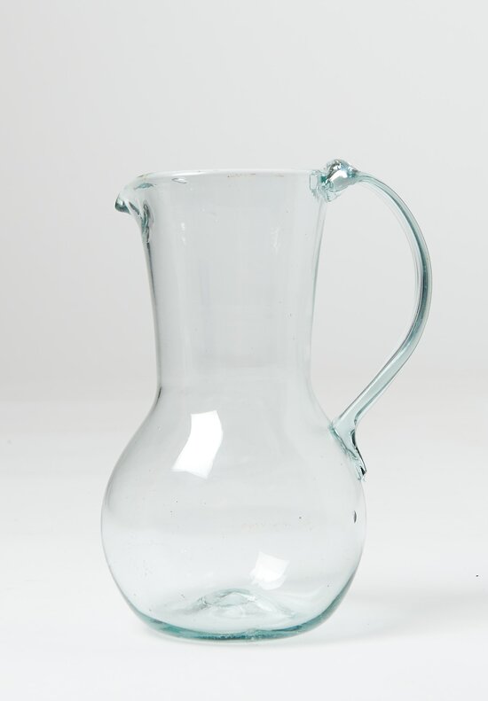 L.S. Glass Small Glass Pitcher Transparent	
