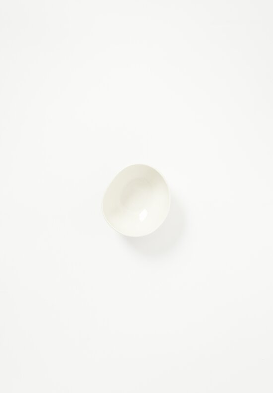 Bertozzi Handmade Small Pebble Bowl in White	